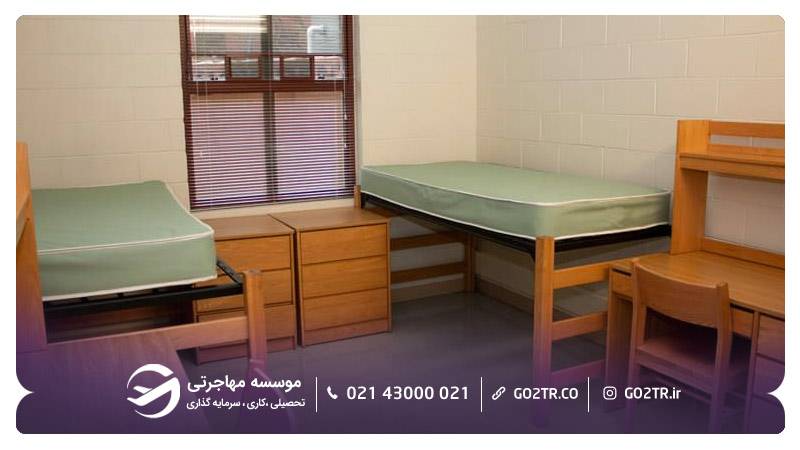 اتاق خوابگاه دانشگاه درکسل آمریکا
