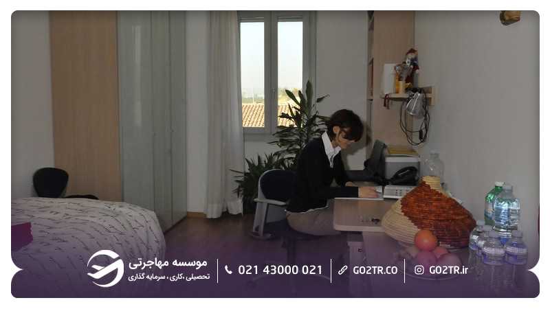 خوابگاه دانشگاه ویتا سالوت سن رافائل ایتالیا