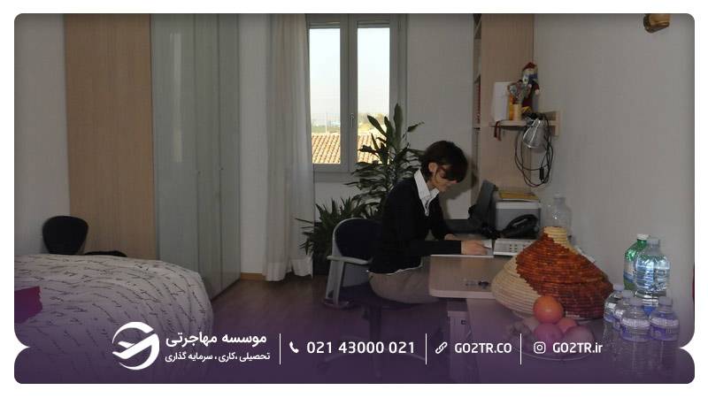خوابگاه دانشگاه ویتا سالوت سن رافائل ایتالیا