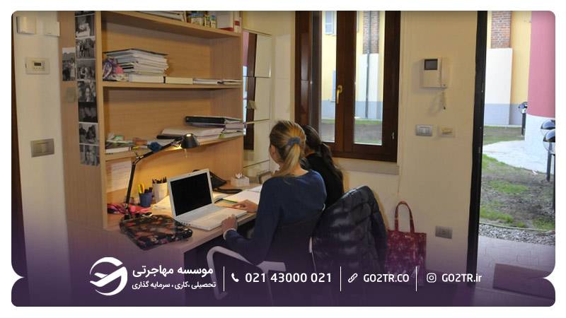 خوابگاه دانشگاه ویتا سالوت سن رافائل ایتالیا