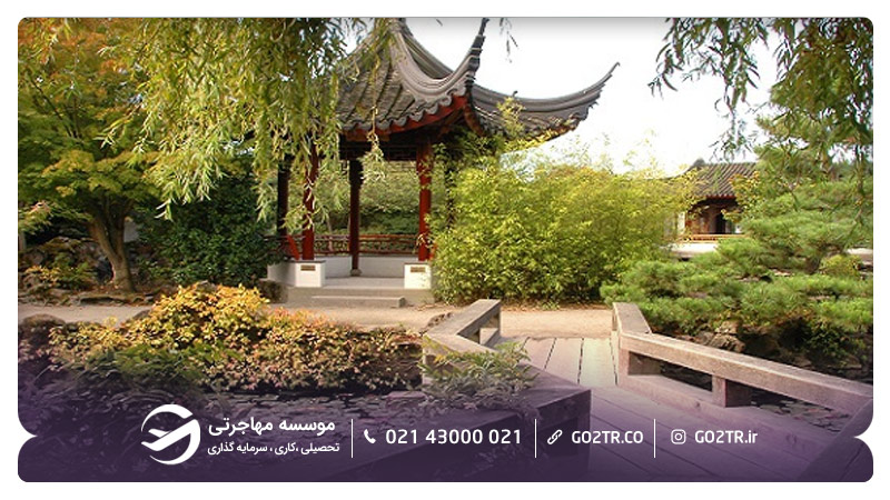 تصویری از باغ کلاسیک چینی دکتر Sun Yat-Sen شهر ونکوور کانادا