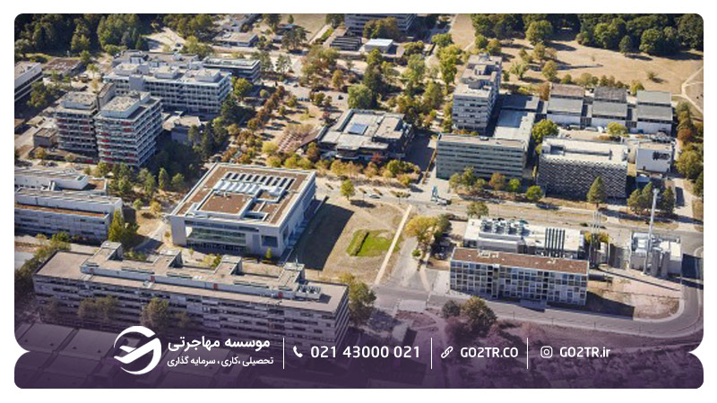 نمای دانشگاه فنی دارمشتات آلمان