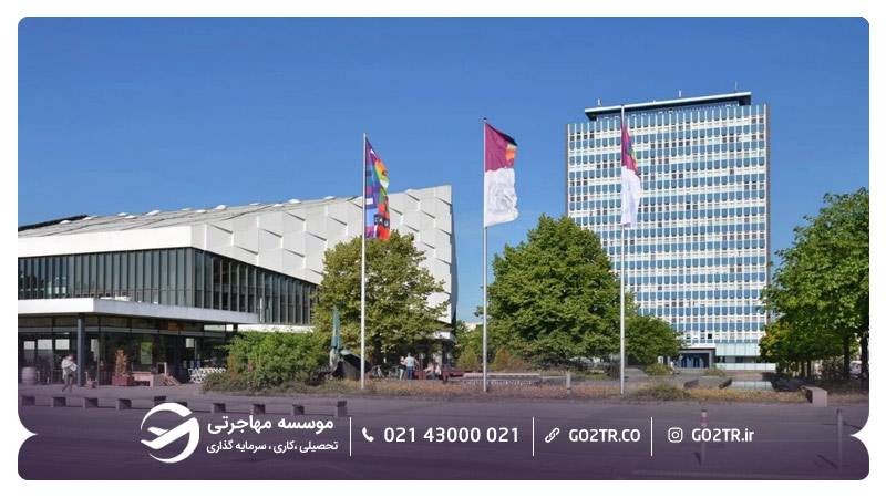 نمایی از دانشگاه کیل آلمان