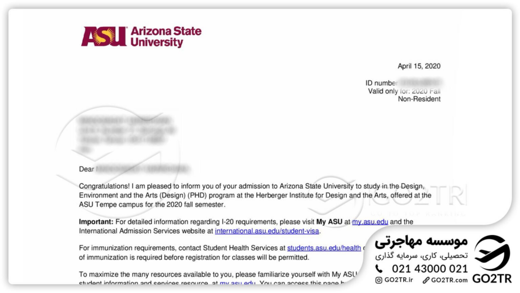 پروندههای موفق GO2TR در زمینه مهاجرت تحصیلی به آمریکا