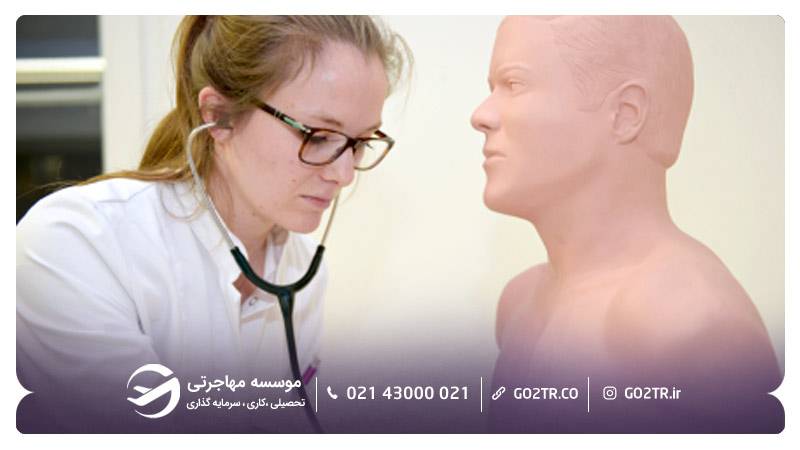 کار با مولاژ آموزشی در دانشگاه پزشکی شاریته برلین