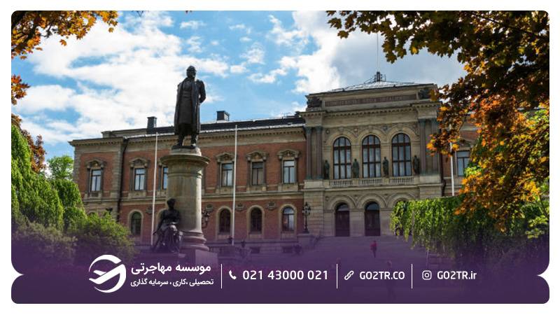 نمایی از دانشگاه اوپسالا سوئد