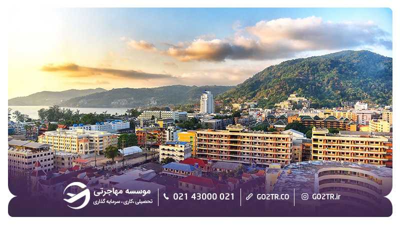 نمایی از شهر پوکت تایلند