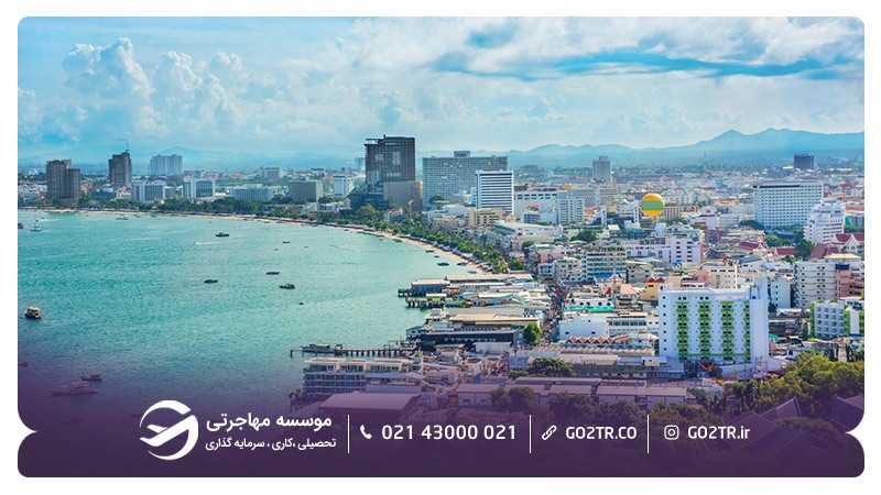 نمایی از شهر پاتایا تایلند