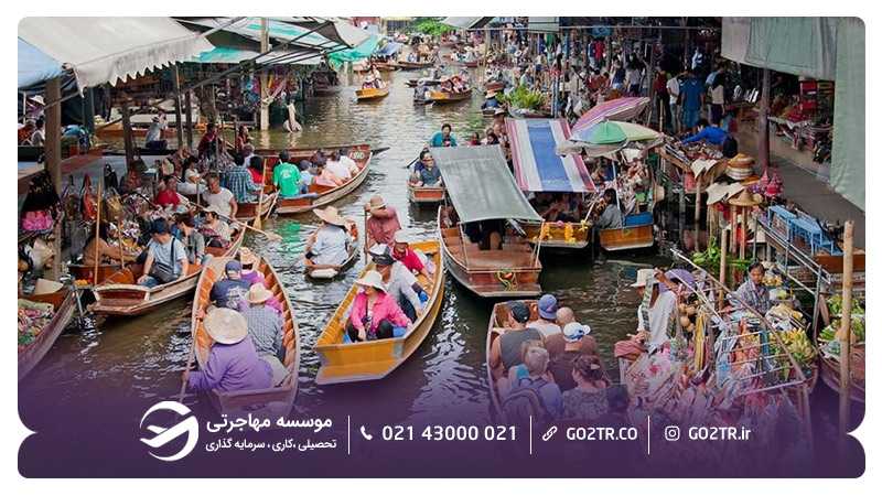 بازارهای شناور تایلند