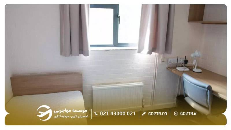  اتاق‌های اختصاصی خوابگاه سوری انگلستان