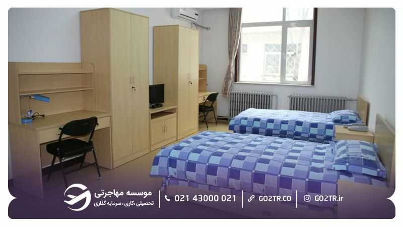 خوابگاه دانشگاه علم و تکنولوژی هواجونگ چین