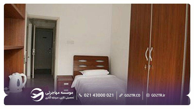 خوابگاه دانشگاه علم و تکنولوژی هواجونگ چین