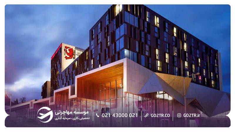نمایی از دانشگاه تاسمانی استرالیا