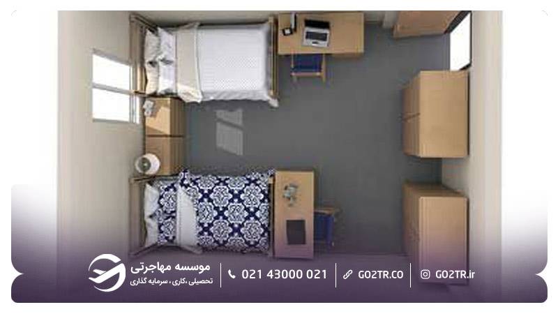 خوابگاه دانشگاه کنتیکت آمریکا
