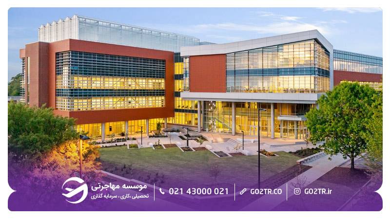 نمایی از دانشگاه ایندیانا بلومینگتون آمریکا