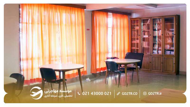 سالن مطالعه دانشگاه هانیانگ جنوبی