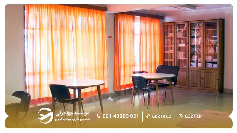 سالن مطالعه دانشگاه هانیانگ جنوبی