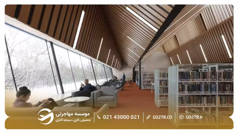 کتابخانه دانشگاه کاپیلانو کانادا