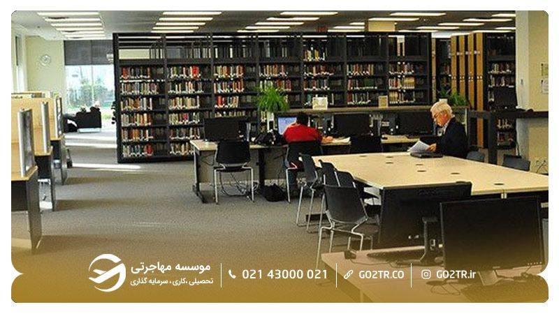 کتابخانه دانشگاه امبروز کانادا