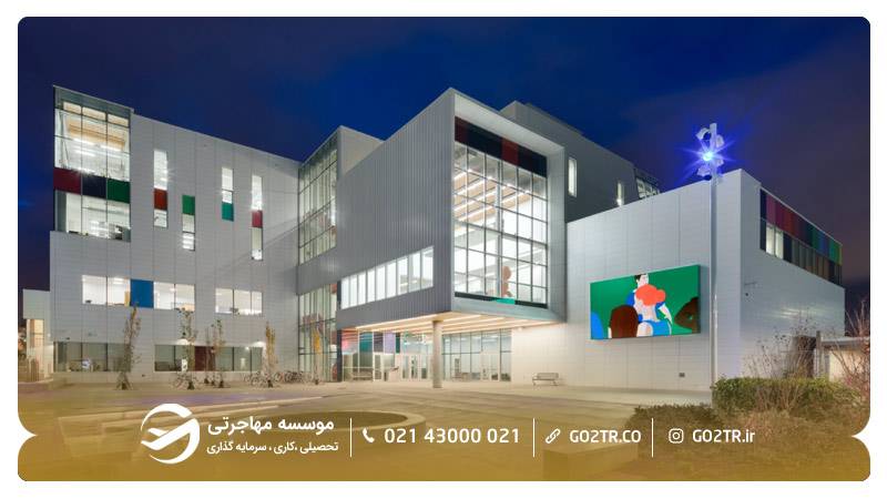 نمایی دیگر از دانشگاه امیلی کار کانادا