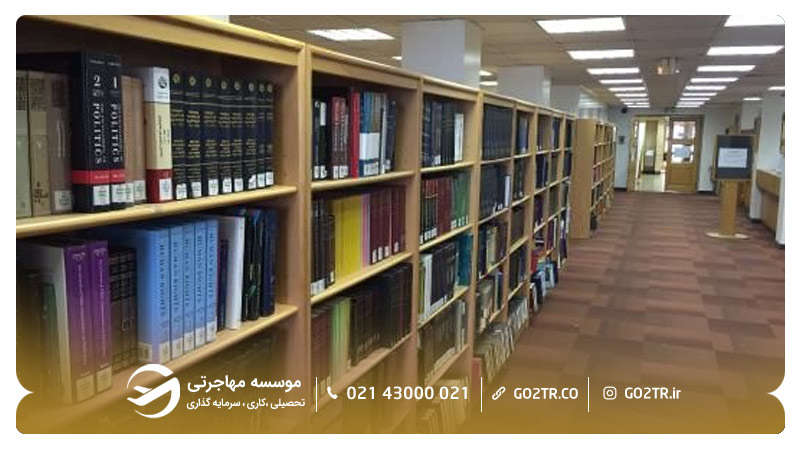 کتابخانه دانشگاه آمریکایی بیروت لبنان
