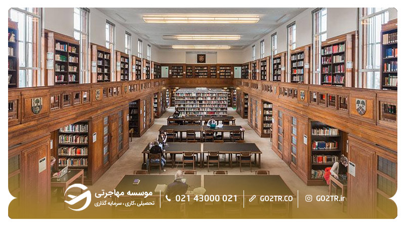 تصویری از کتابخانه کالج دانشگاهی UCL لندن