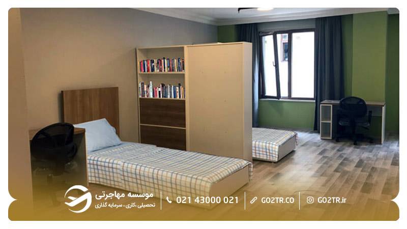 خوابگاه دانشگاه کادیرهاس ترکیه