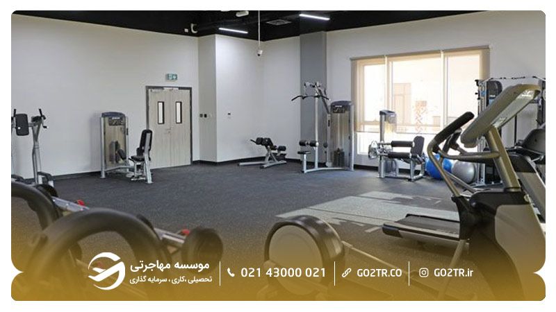 سالن ورزشی دانشگاه ابوظبی امارات
