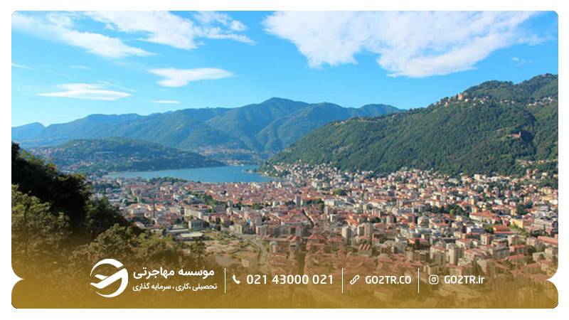 اقامت تمکن مالی در شهر لومباردی در ایتالیا
