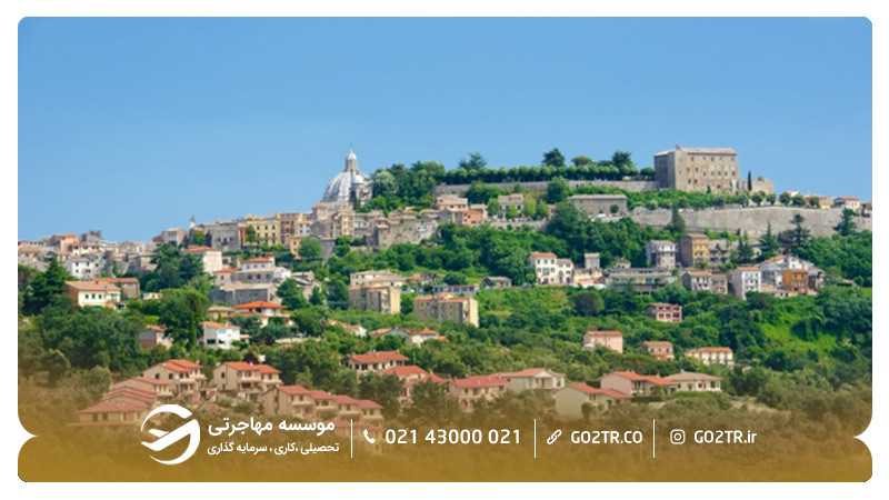 اقامت تمکن مالی در شهر لاتزیو در ایتالیا
