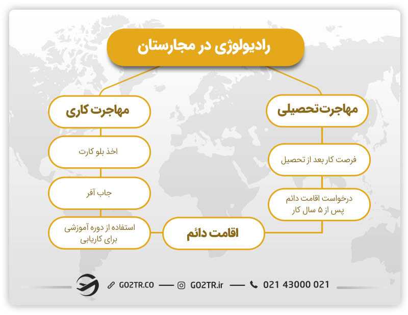 تصویری از راههای اقدام به مهاجرت به مجارستان از طریق تحصیل و کار در حوزه رادیولوژی
