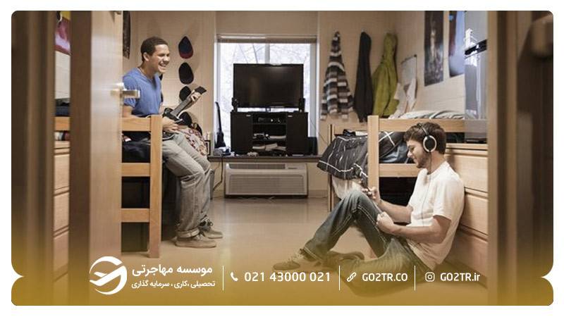امکانات رفاهی خوابگاه های دانشجویی آمریکا