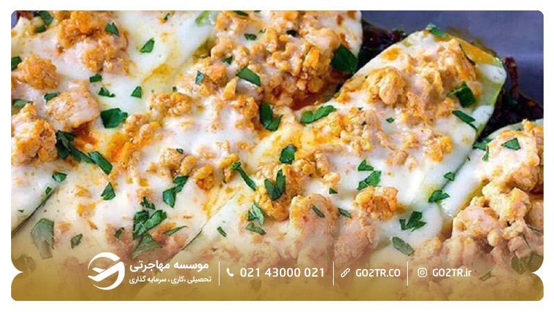 کدوی شکم پر از غذاهای معروف قطر