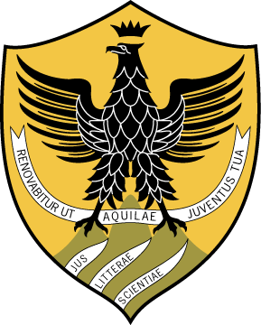 لوگوی دانشگاه لاکویلا ایتالیا