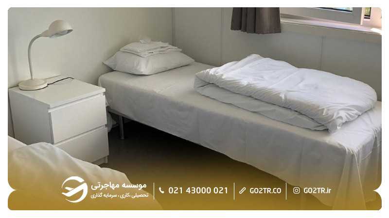 خوابگاه و شرایط اقامتی دانشگاه نورد نروژ