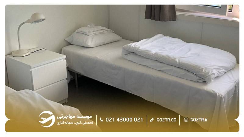 خوابگاه و شرایط اقامتی دانشگاه نورد نروژ