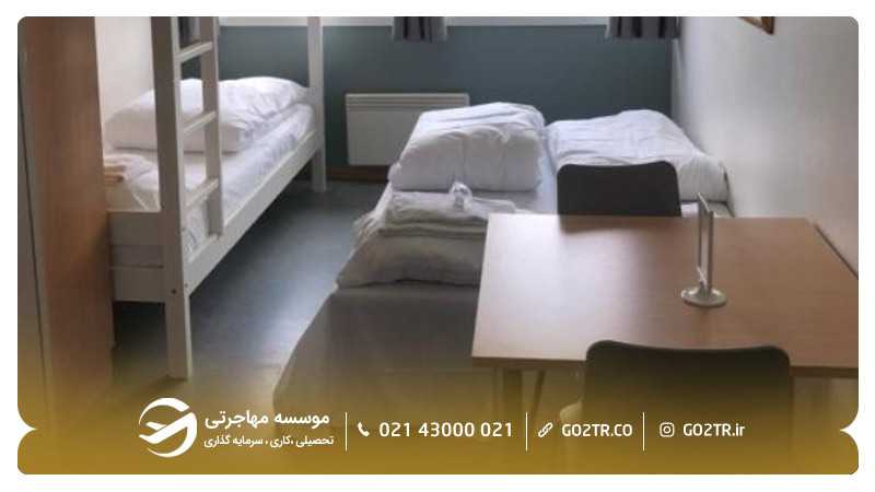 خوابگاه و شرایط اقامتی دانشگاه نورد نروژ