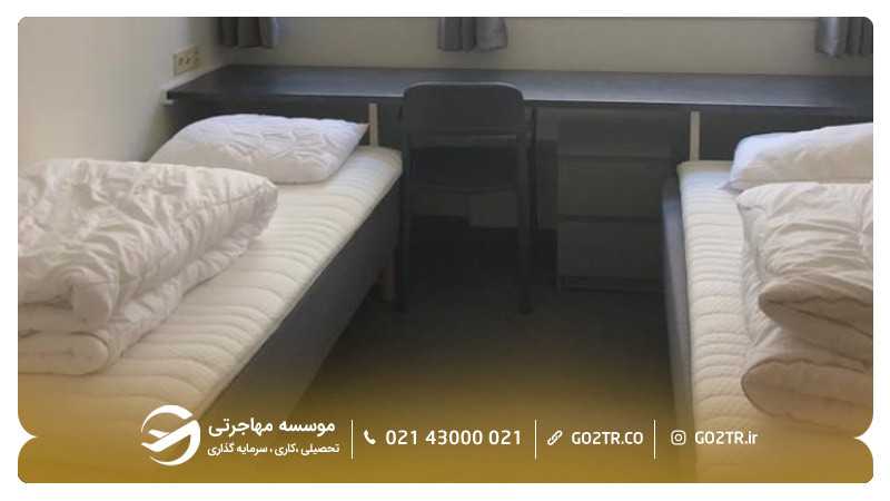 خوابگاه و شرایط اقامتی دانشگاه نورد نروژ