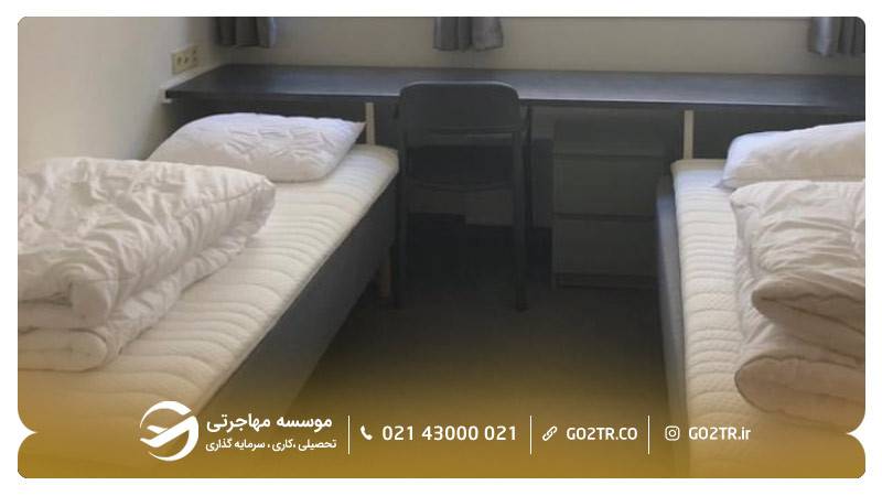 خوابگاه و شرایط اقامتی دانشگاه نورد نروژ