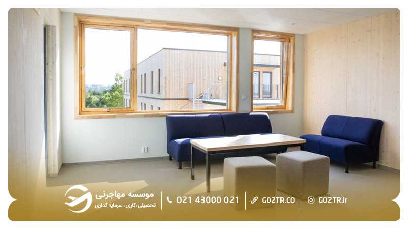 خوابگاه و شرایط اقامتی دانشگاه علوم زیستی نروژ