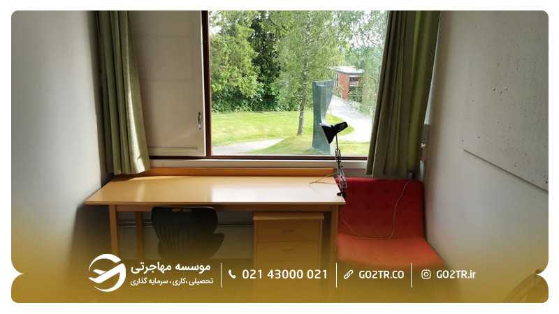خوابگاه و شرایط اقامتی دانشگاه علوم زیستی نروژ
