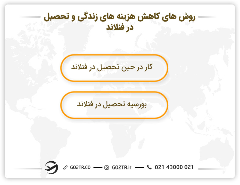 روش های کاهش هزینه های زندگی و تحصیل در فنلاند