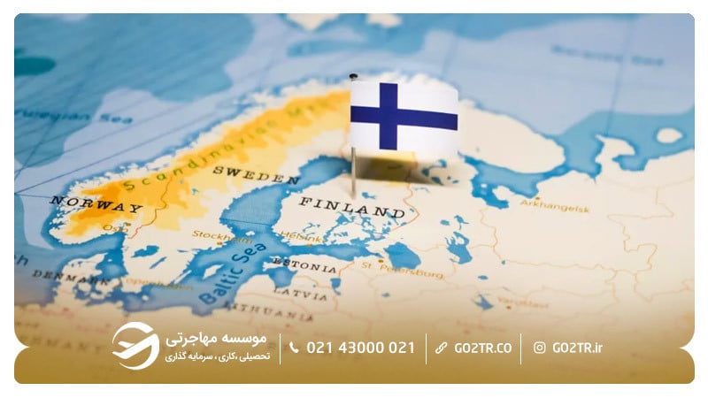 موقعیت جغرافیایی فنلاند
