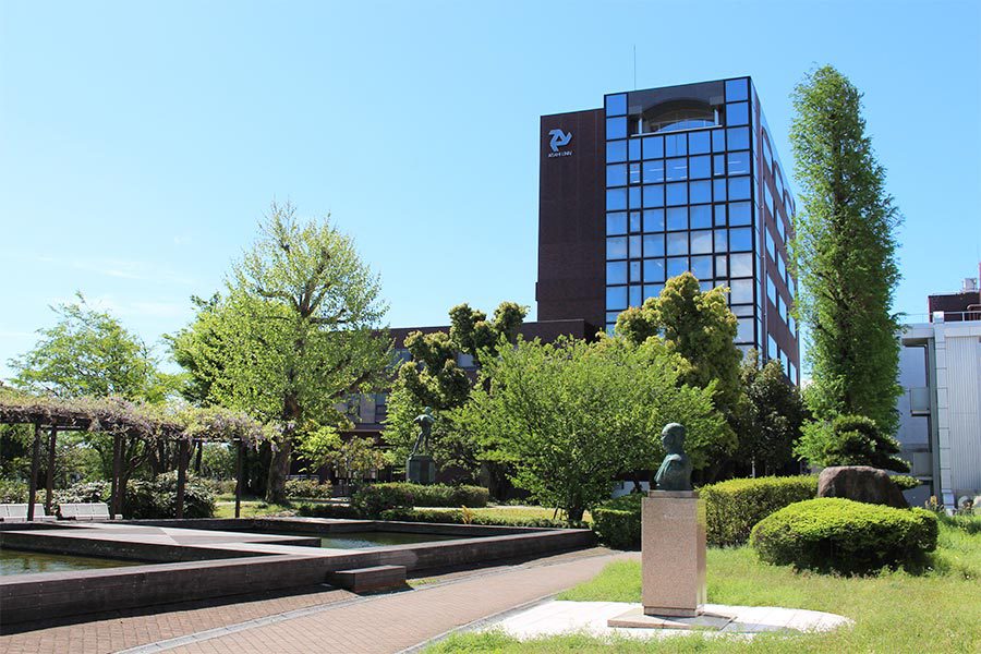 محوطه دانشگاه آساهی ژاپن