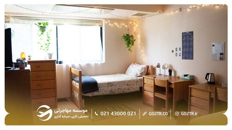 خوابگاه و شرایط اقامتی دانشگاه ردلندز آمریکا