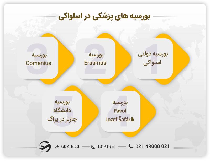 بورسیه های پزشکی در اسلواکی 