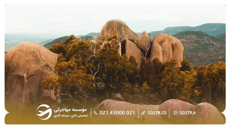 تصویری از پارک ملی ناماجی در قلمرو پایتختی استرالیا