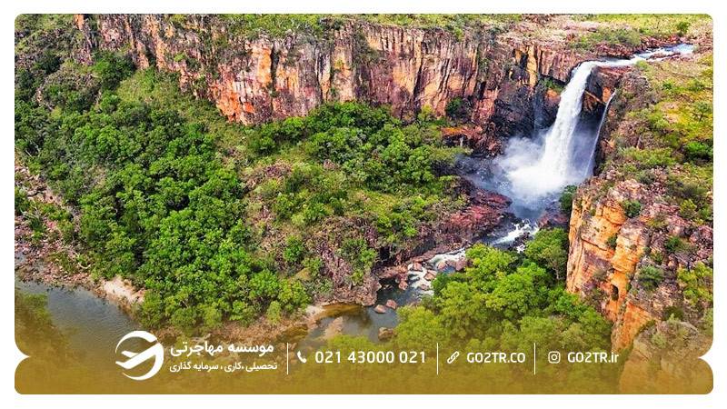 تصویری از دره کاترین در قلمرو شمالی استرالیا