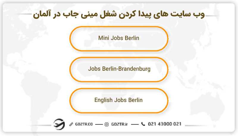 پیدا کردن شغل مینی جاب در آلمان
