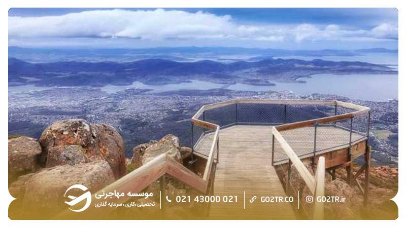 کوه ولینگتون ایالت تاسمانی استرالیا